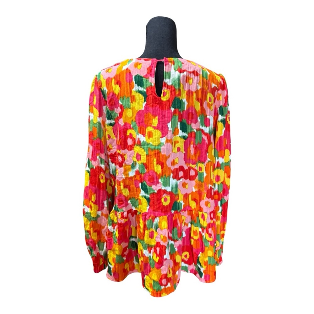 Tuckernuck Pomander Place Magnolia Watercolor Carlotta Blouse. NWT - Picture 5 of 8